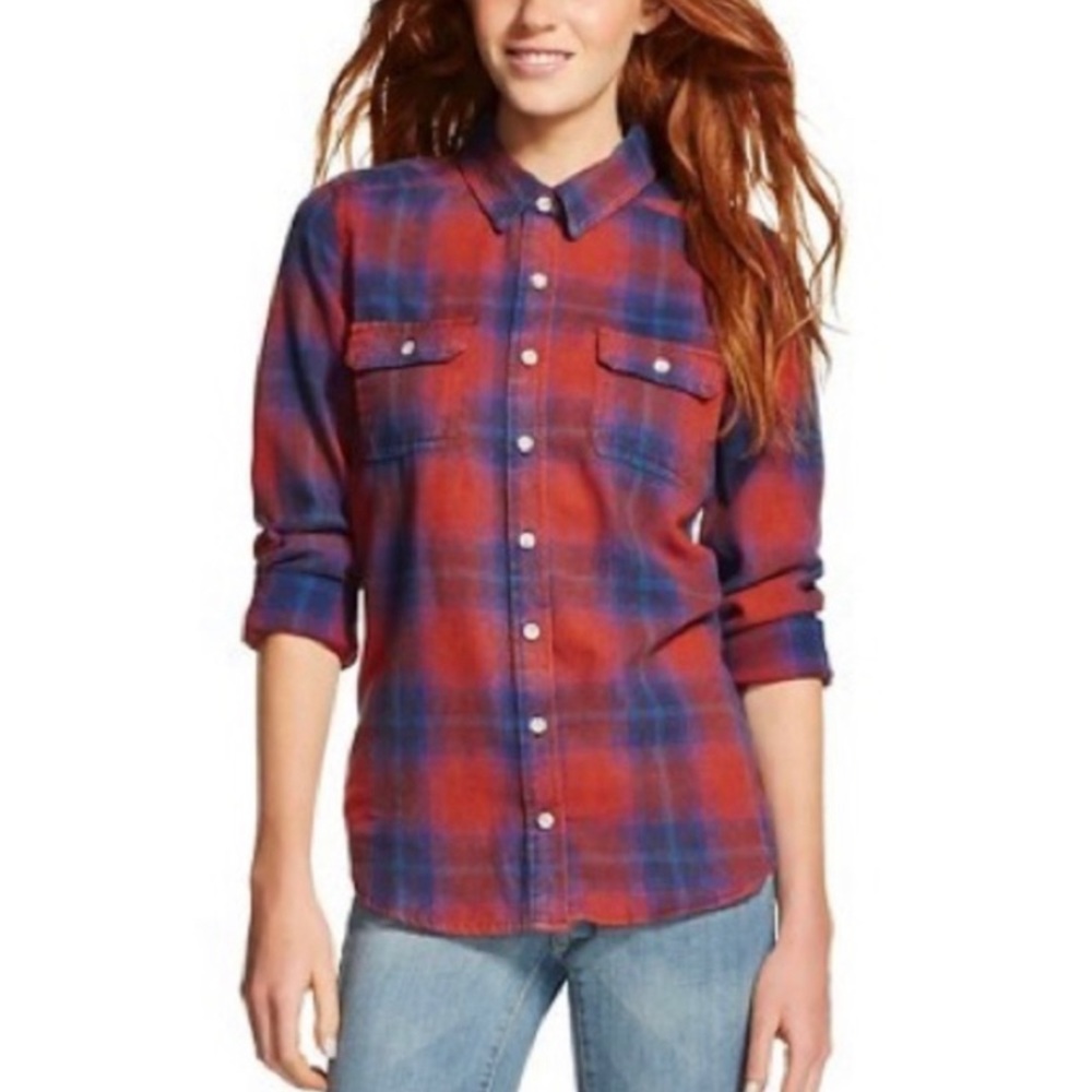 Flannel Plaid Shirt